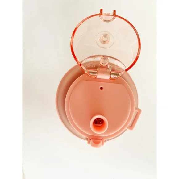 Hydracy Water Bottle with Time Marker -Large BPA Rose Gold 64 oz - Picture 7 of 10